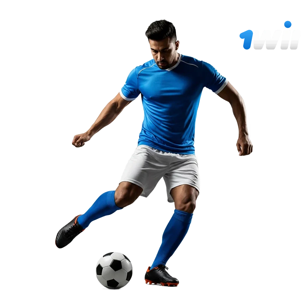 Football betting in India: pre-match/live, cash-out, real-time stats, 500% bonus up to ₹75,000 on 1win. Play responsibly.