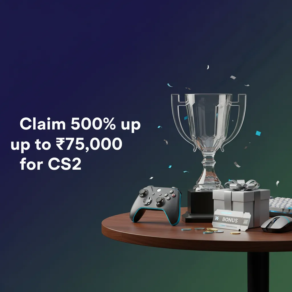 1win Sports: 500% welcome bonus up to ₹75,000 for CS2. Sign up, opt in, deposit; wagering and time limits apply