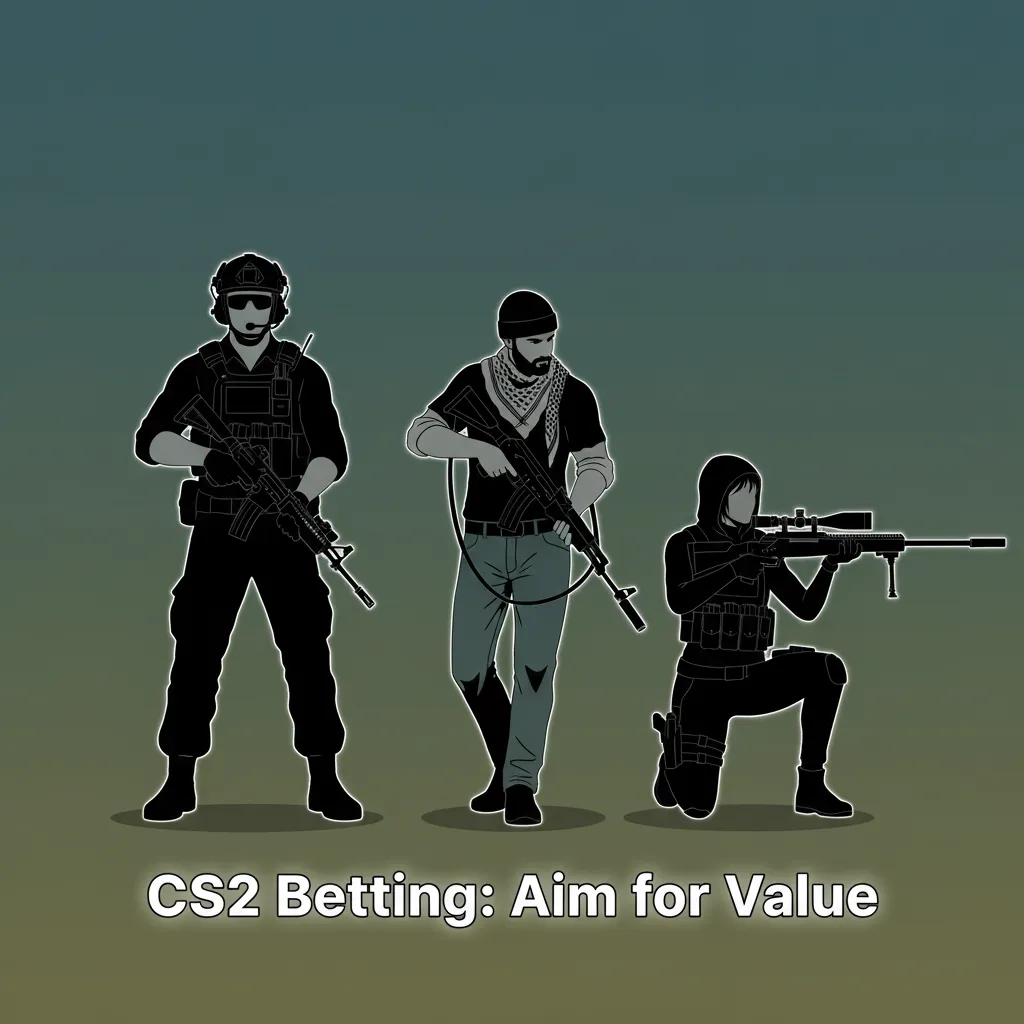 CS2 Betting: Aim for Value banner with markets: match, map, totals, spreads; ESL Pro League, IEM, BLAST, Majors.