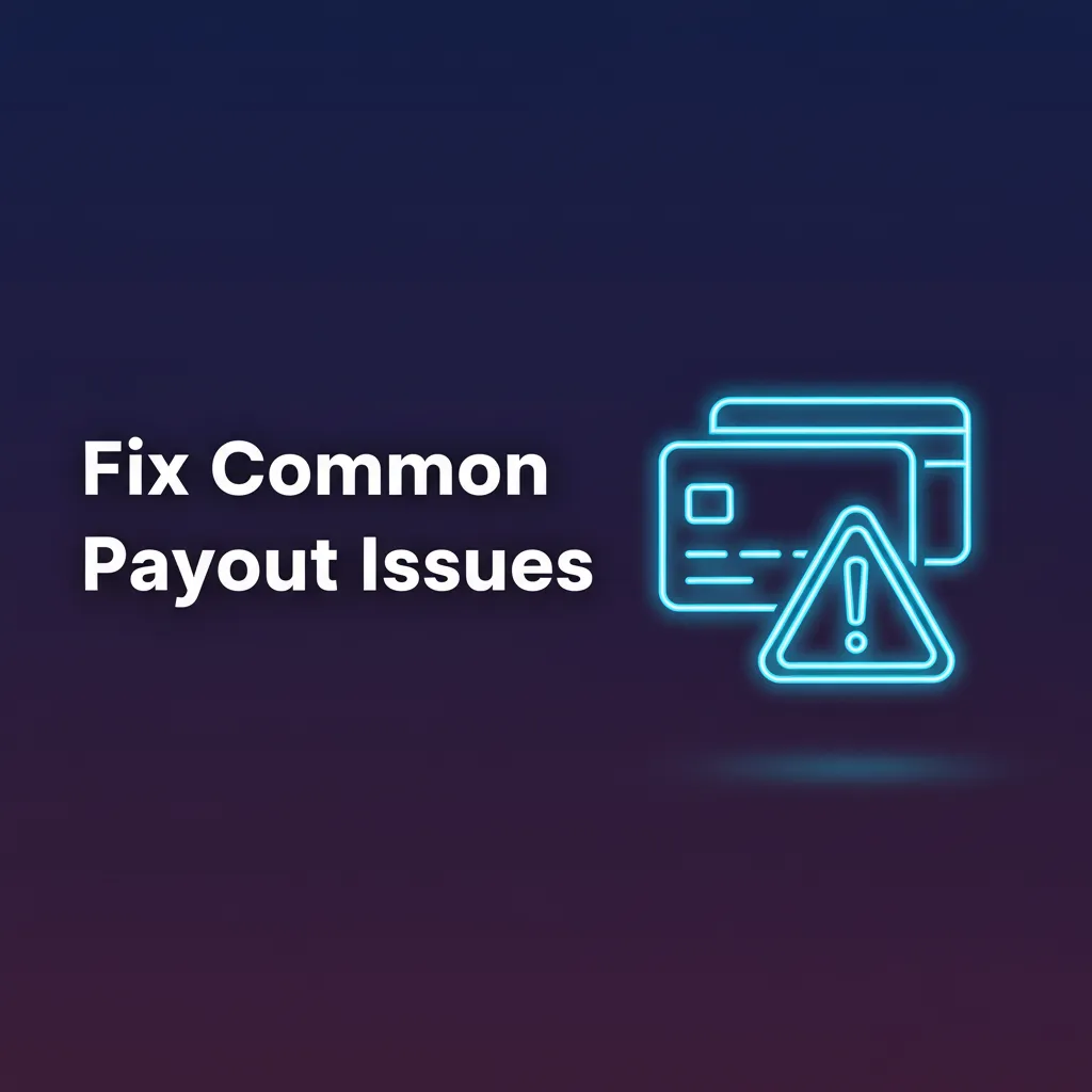 Checklist of common payout issues and fixes: KYC, name mismatch, UPI VPA, bonus wagering, limits, card, crypto delays.