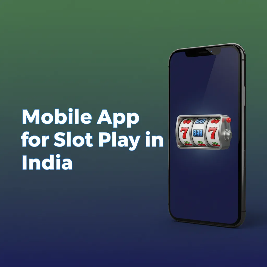 Phone showing India slots app: Slots lobby, bottom filters, Android APK and iOS PWA install icons.