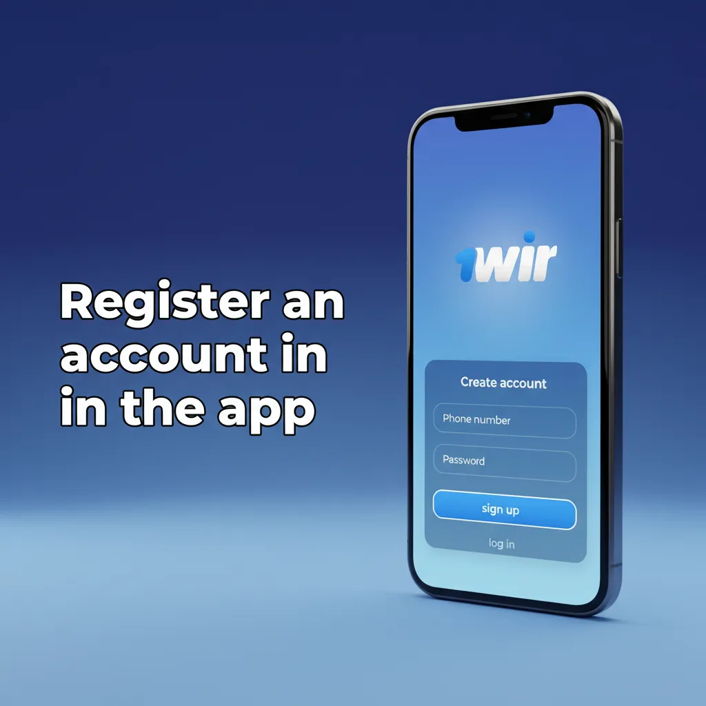 App sign-up steps: tap Sign Up, enter mobile/email, set password, pick INR, verify, add profile, set deposit limits, KYC.
