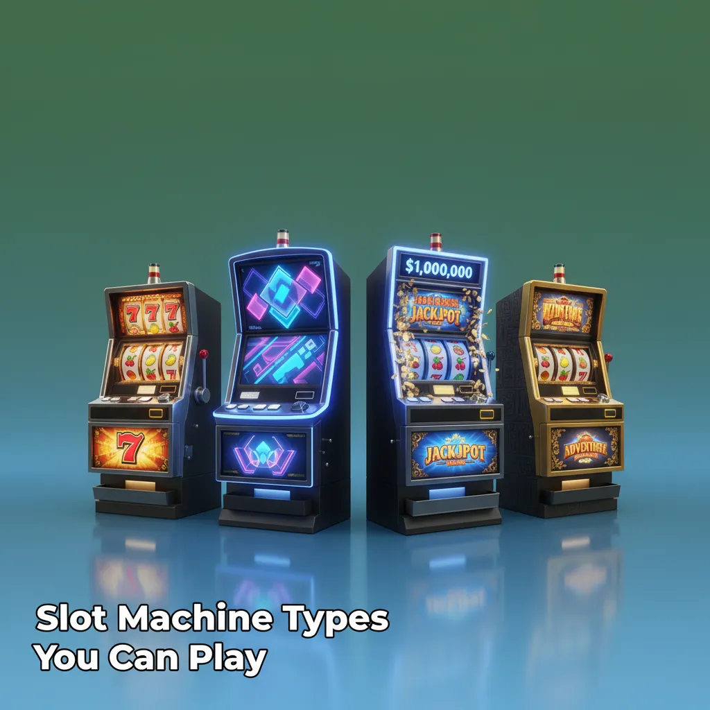 Slots lobby graphic showing filters and categories: Classic, Video, Megaways, Cluster Pays, Jackpots, Bonus Buy.