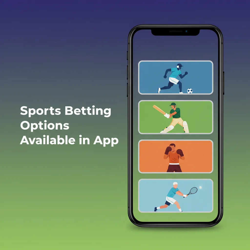 App offering fast pre-match and live betting on cricket, football, tennis, kabaddi, esports, and more, in a few taps.