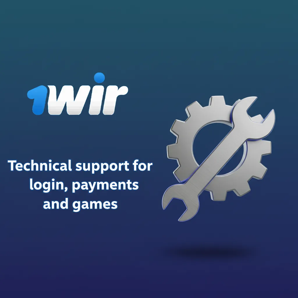 1win tech support for login, app, game, and payment issues. Contact via chat, ticket, or email; first reply in minutes.