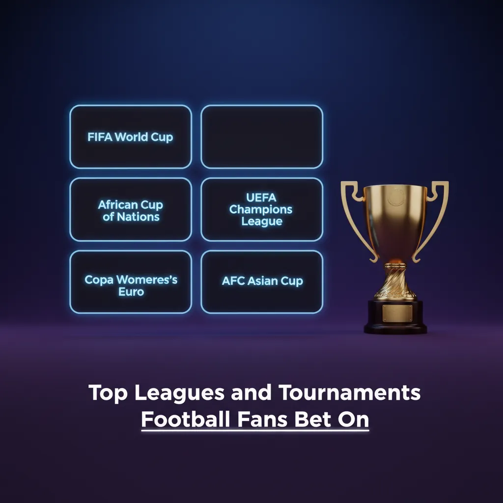 Graphic of top football competitions Indian bettors follow: ISL, I-League, EPL, UCL, World Cup; in-play and cash-out markets.