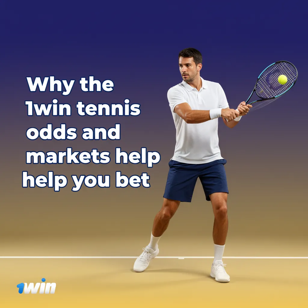 1win tennis betting: Slams to ITF coverage, pre-match/in-play markets, live tracker, cashout, odds formats, responsible tools