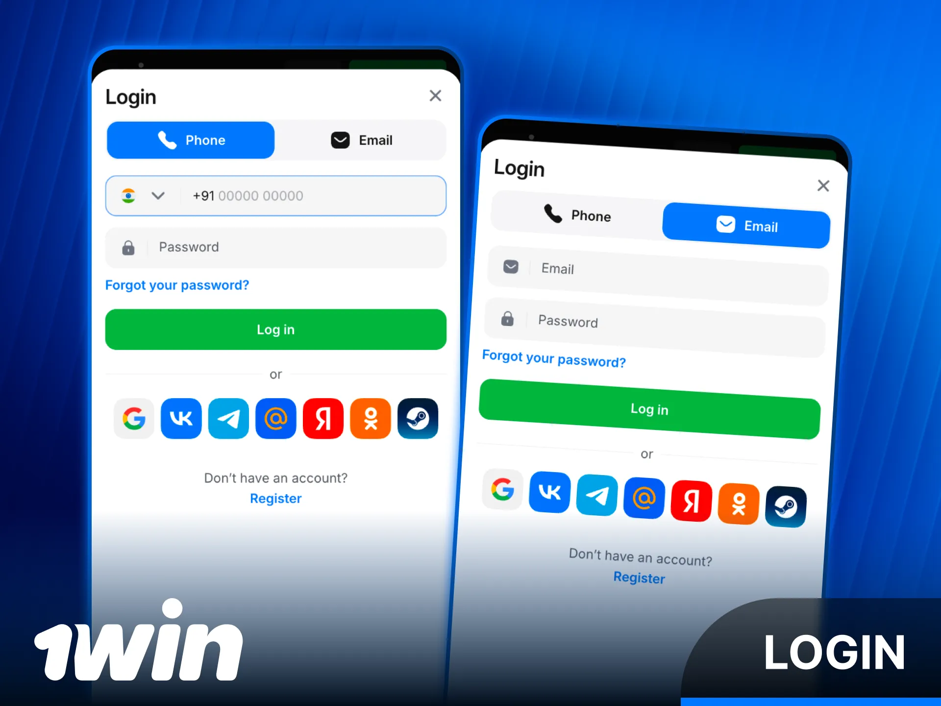 Login to your profile in the 1win Android App quickly.