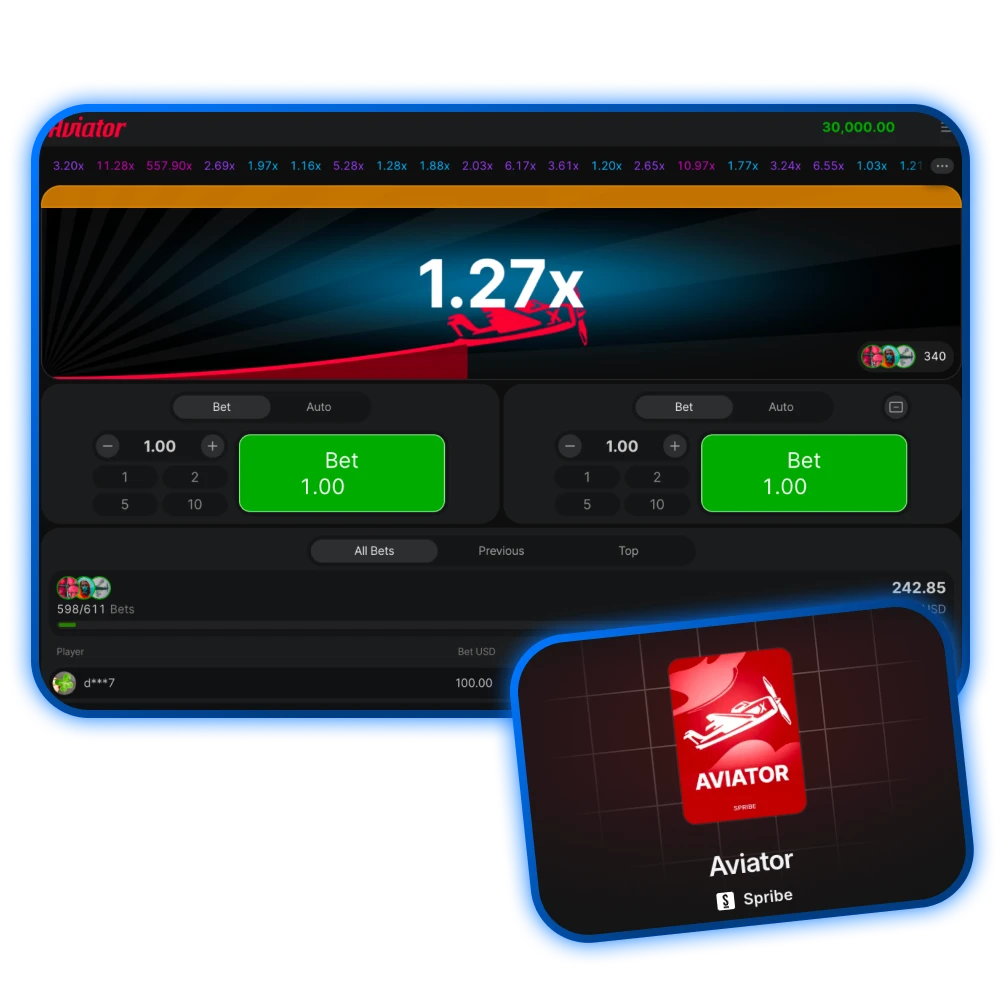 Start playing the Aviator game at 1win India for big wins.