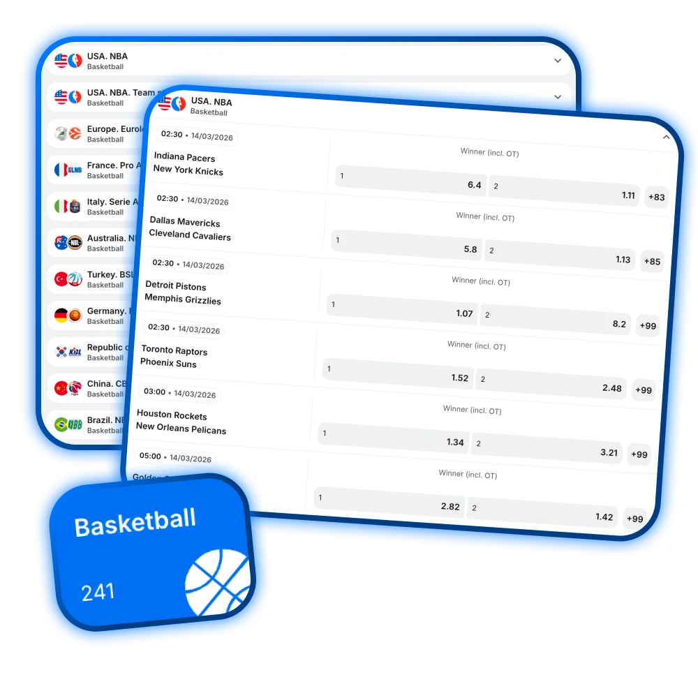 Start your basketball betting journey at official 1win India today.