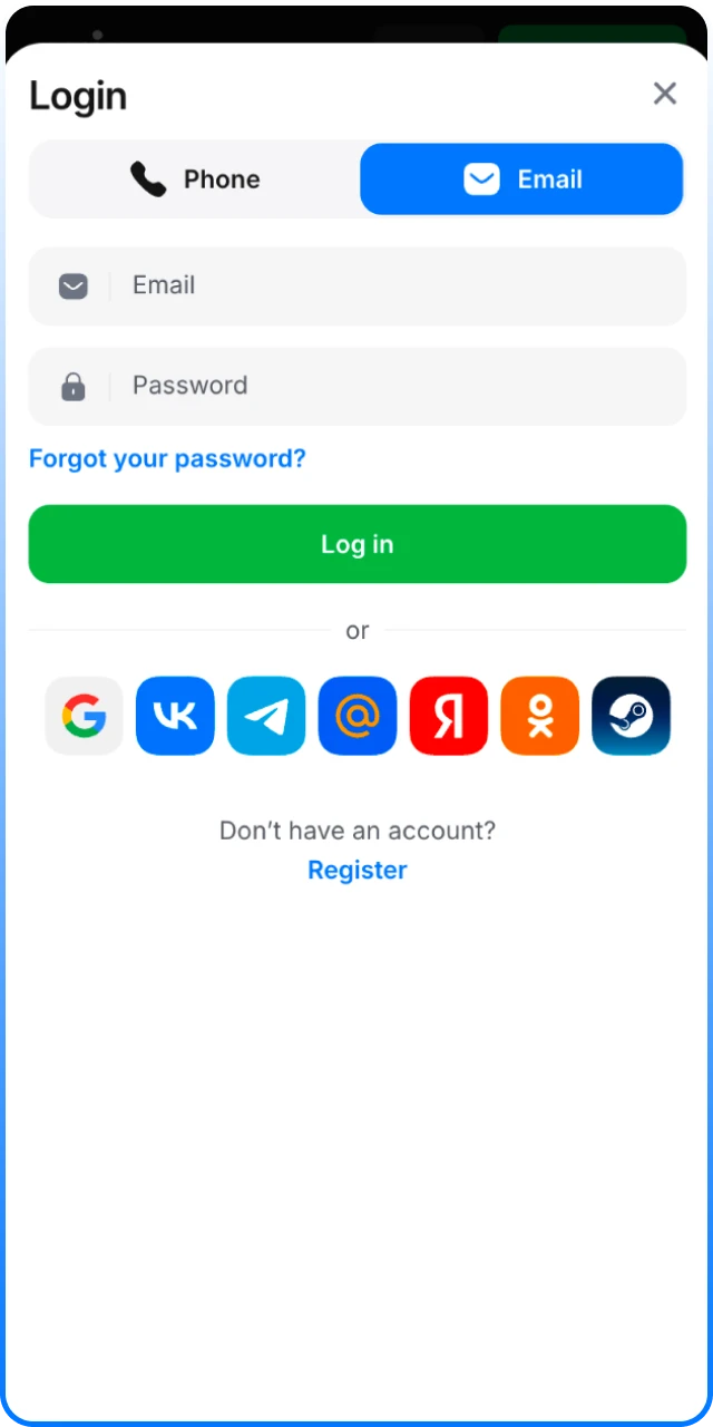 Log in and enable notifications in the 1win basketball app.