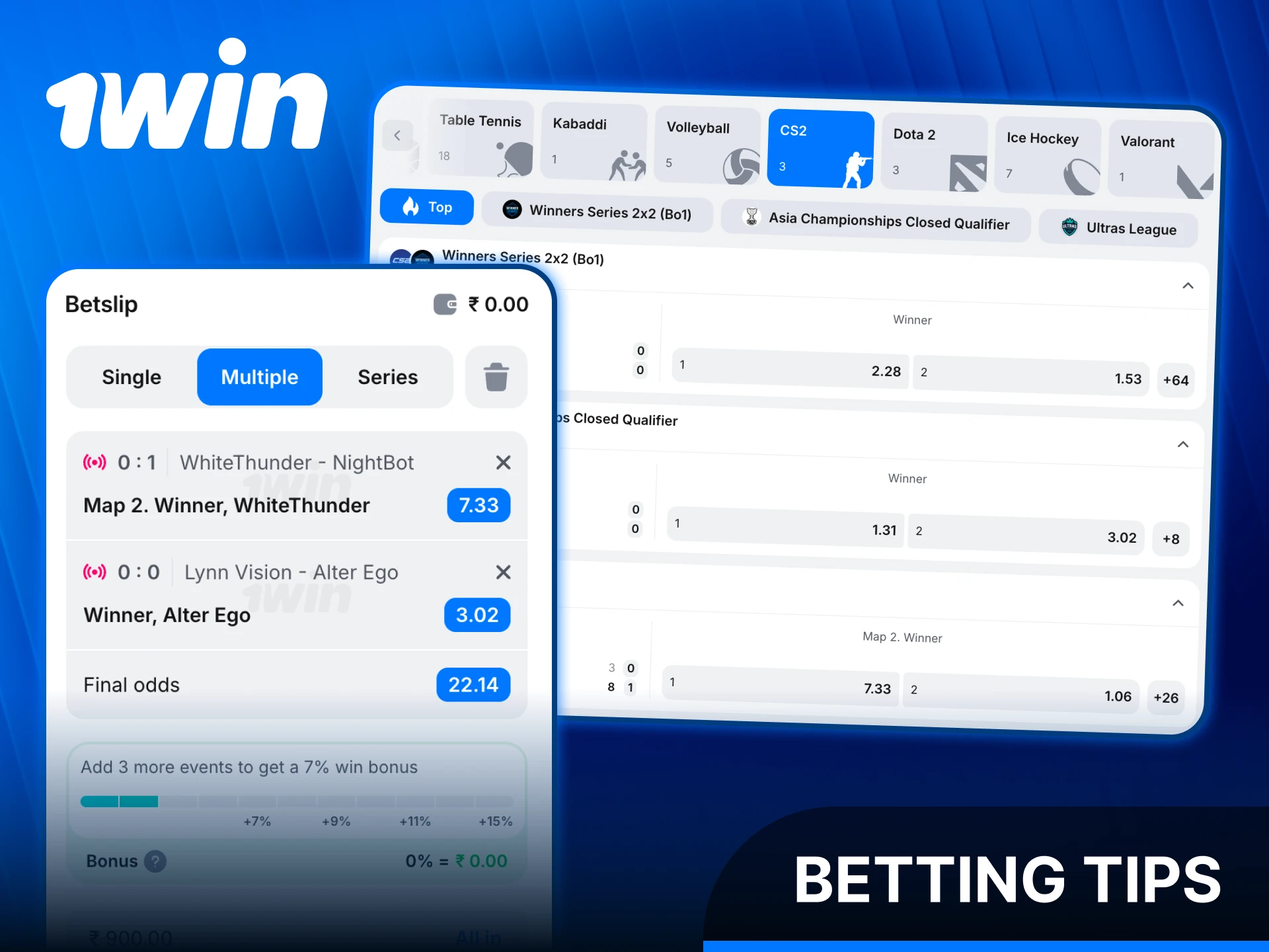Apply effective CS2 tips to win more consistently at 1win.