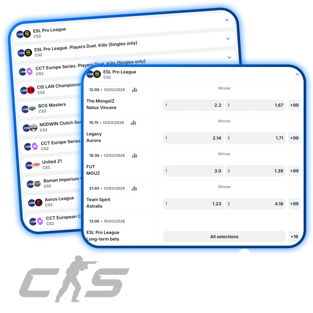 Start your CS2 betting journey at the official 1win India website.