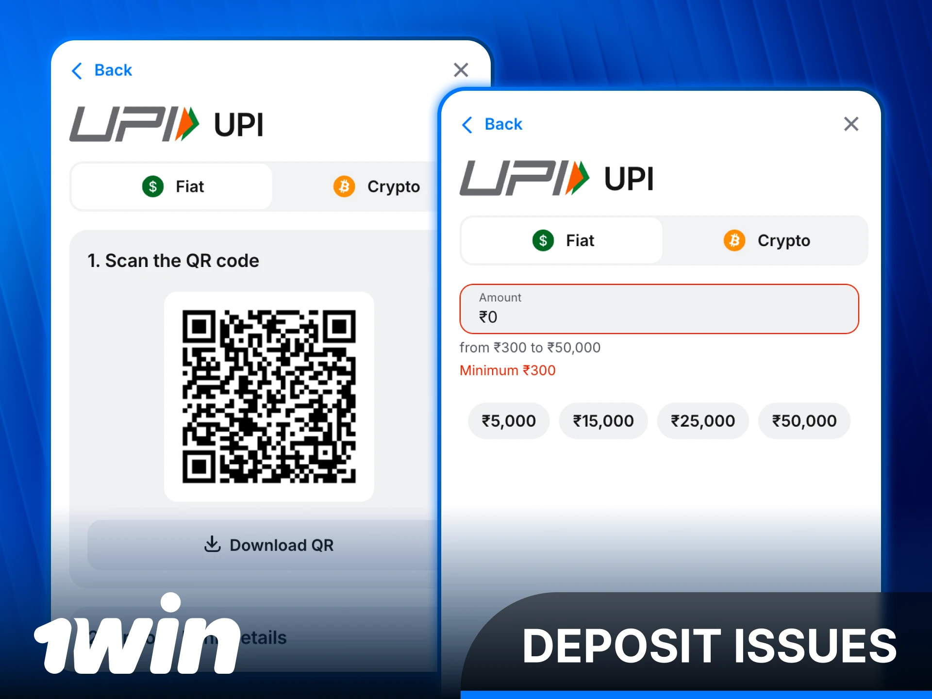 Solve any common 1win Deposit issues with these helpful tips.