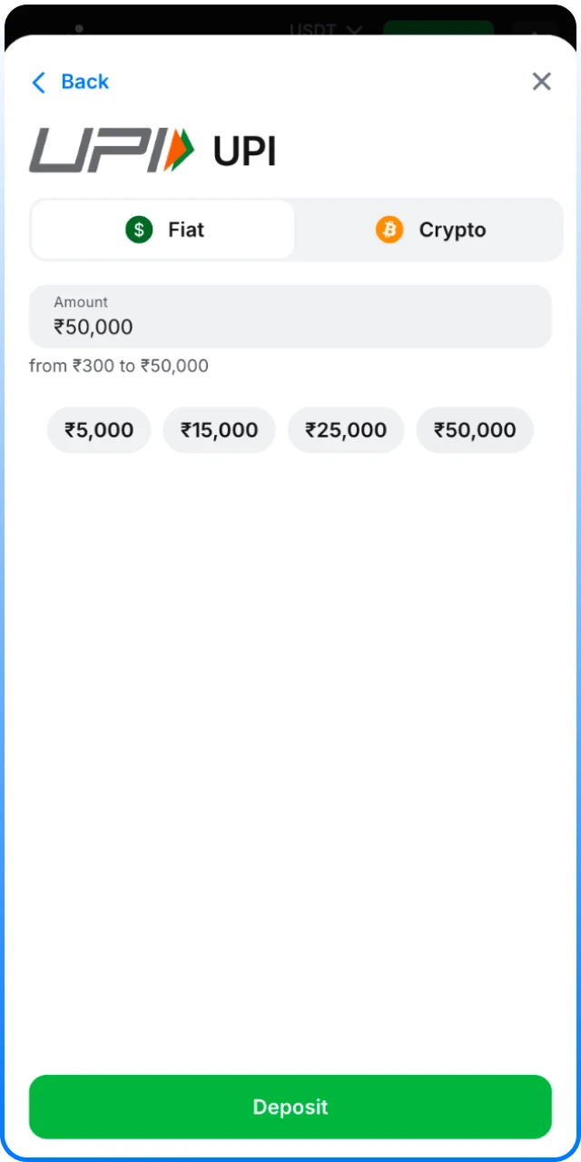 Deposit funds in INR to bet on 1win Esports matches.
