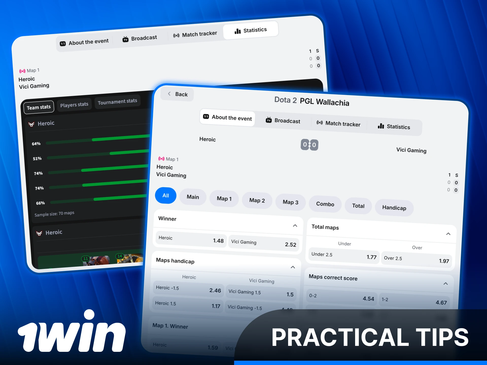 Apply effective Esports tips to win more consistently at 1win.