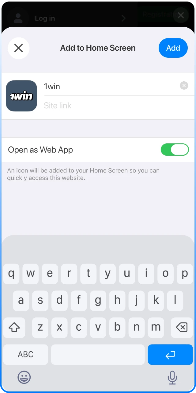 Complete the 1win App download to start Formula 1 wagering.
