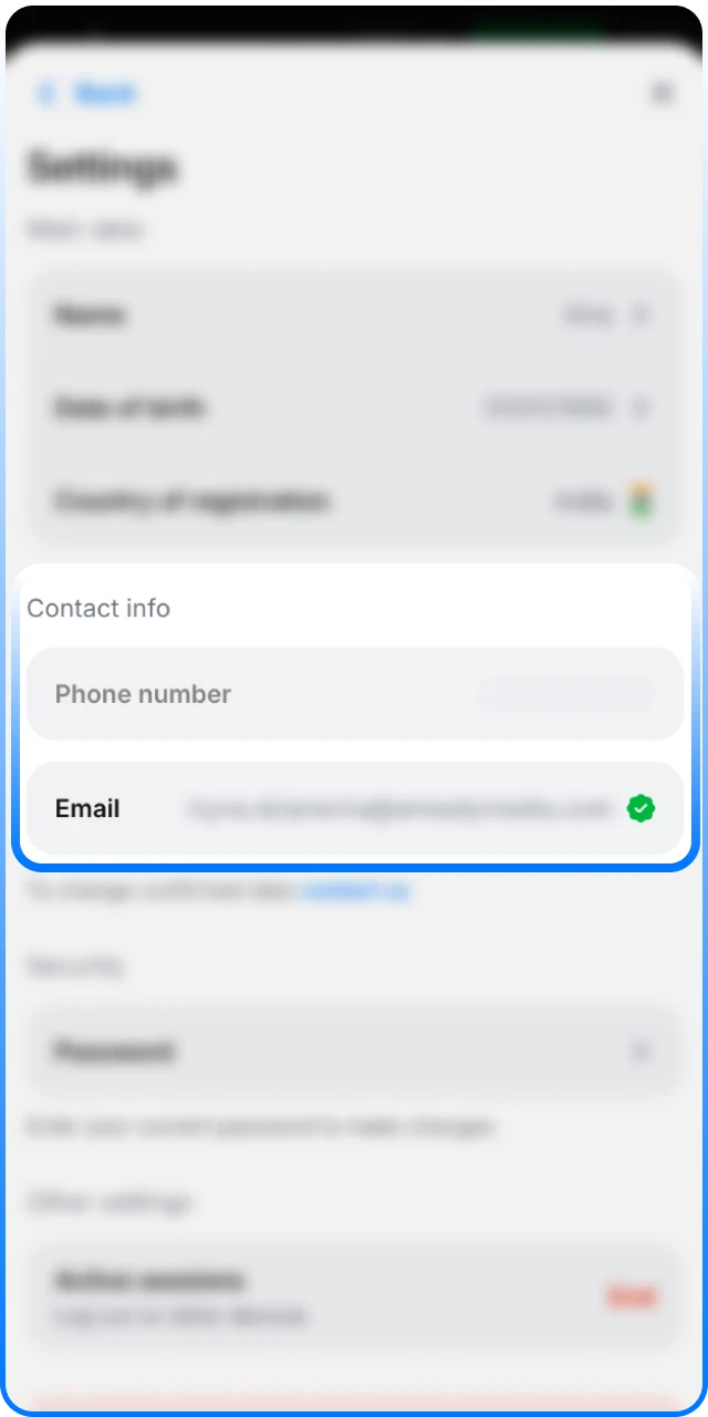 Verify and secure your 1win Live Casino profile for safety.