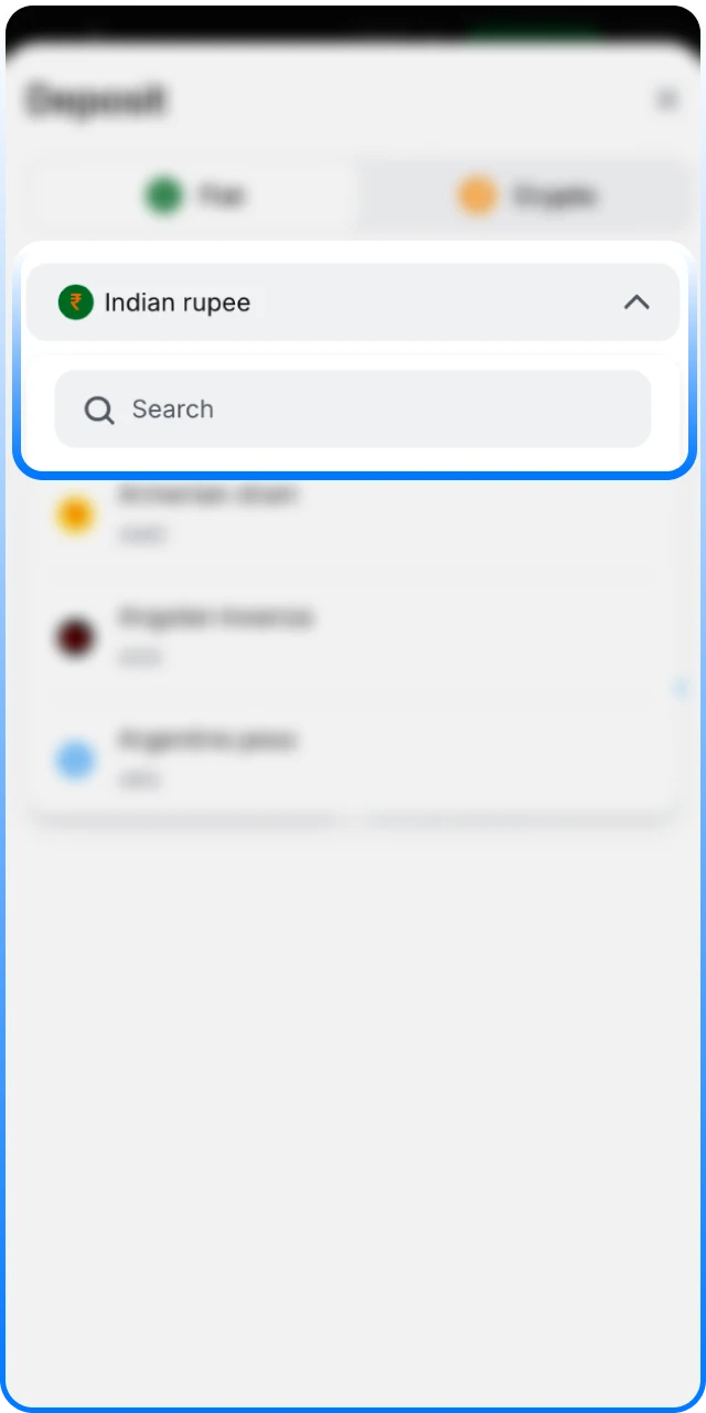 Choose your preferred currency to activate the 1win Promo Code.