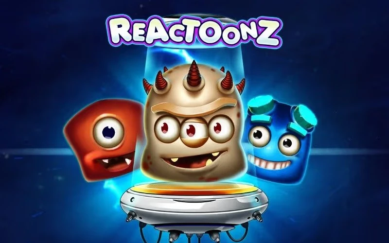 Watch the quirky aliens react in Reactoonz on the 1win site.