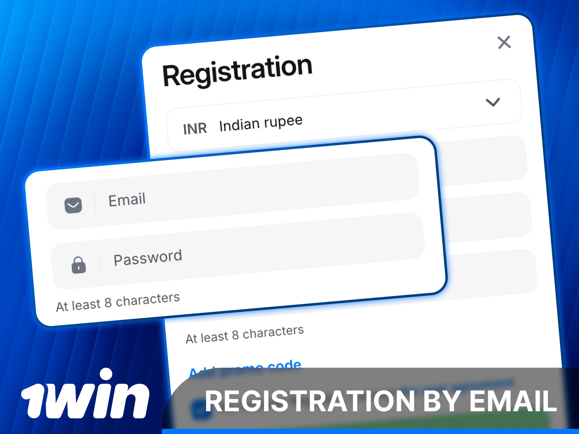 Use the 1win Registration by email and phone for security.