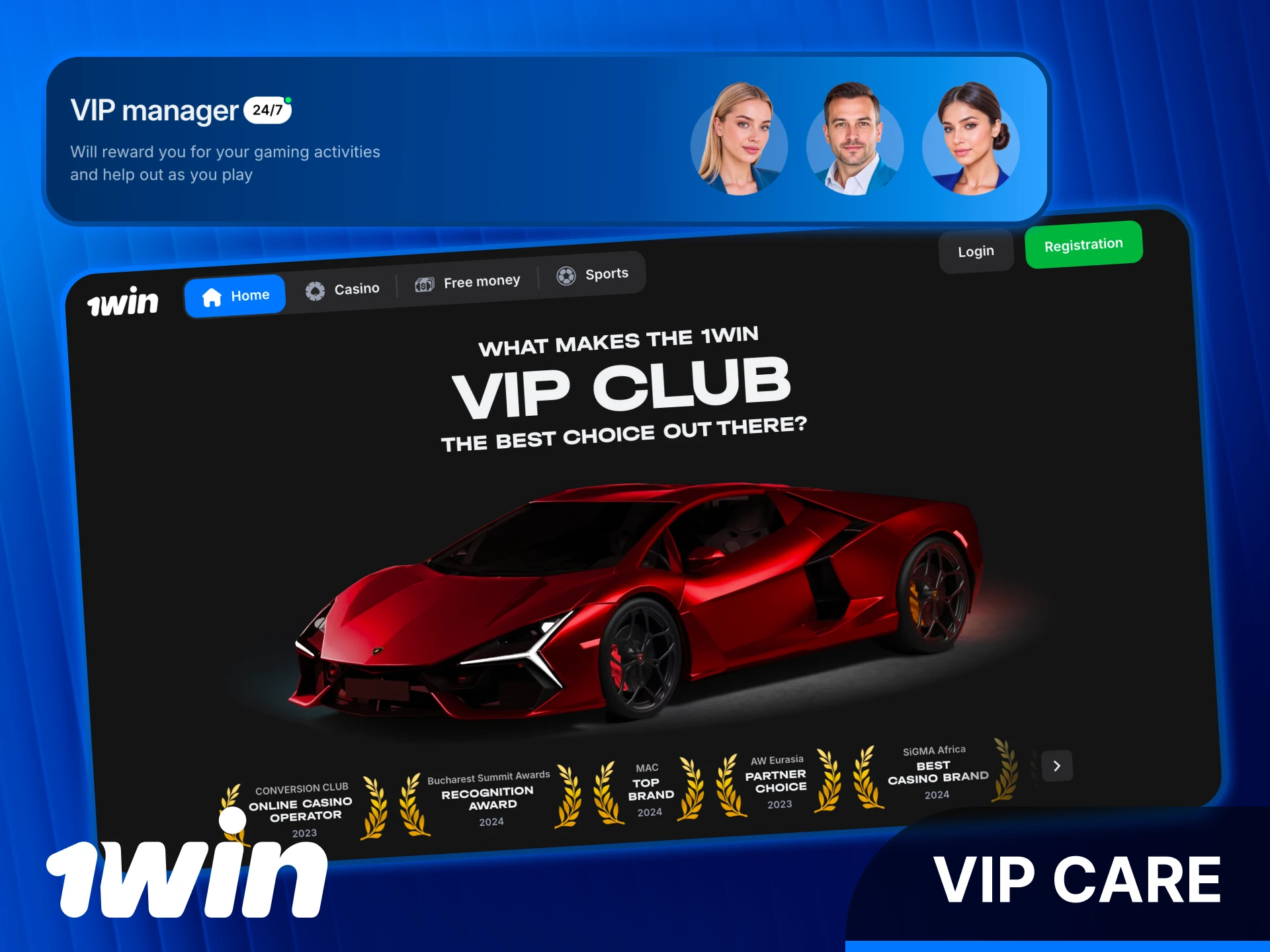 Access exclusive 1win Support VIP and priority care services.