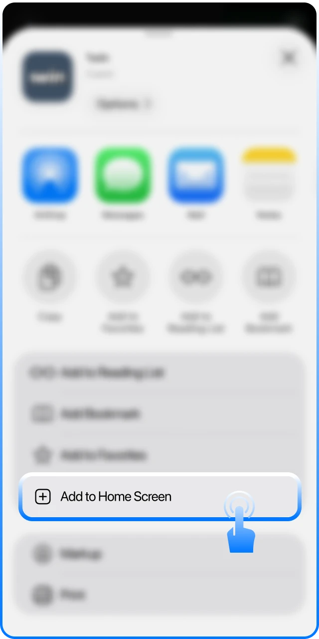 Get the 1win App for iOS to place Tennis bets.
