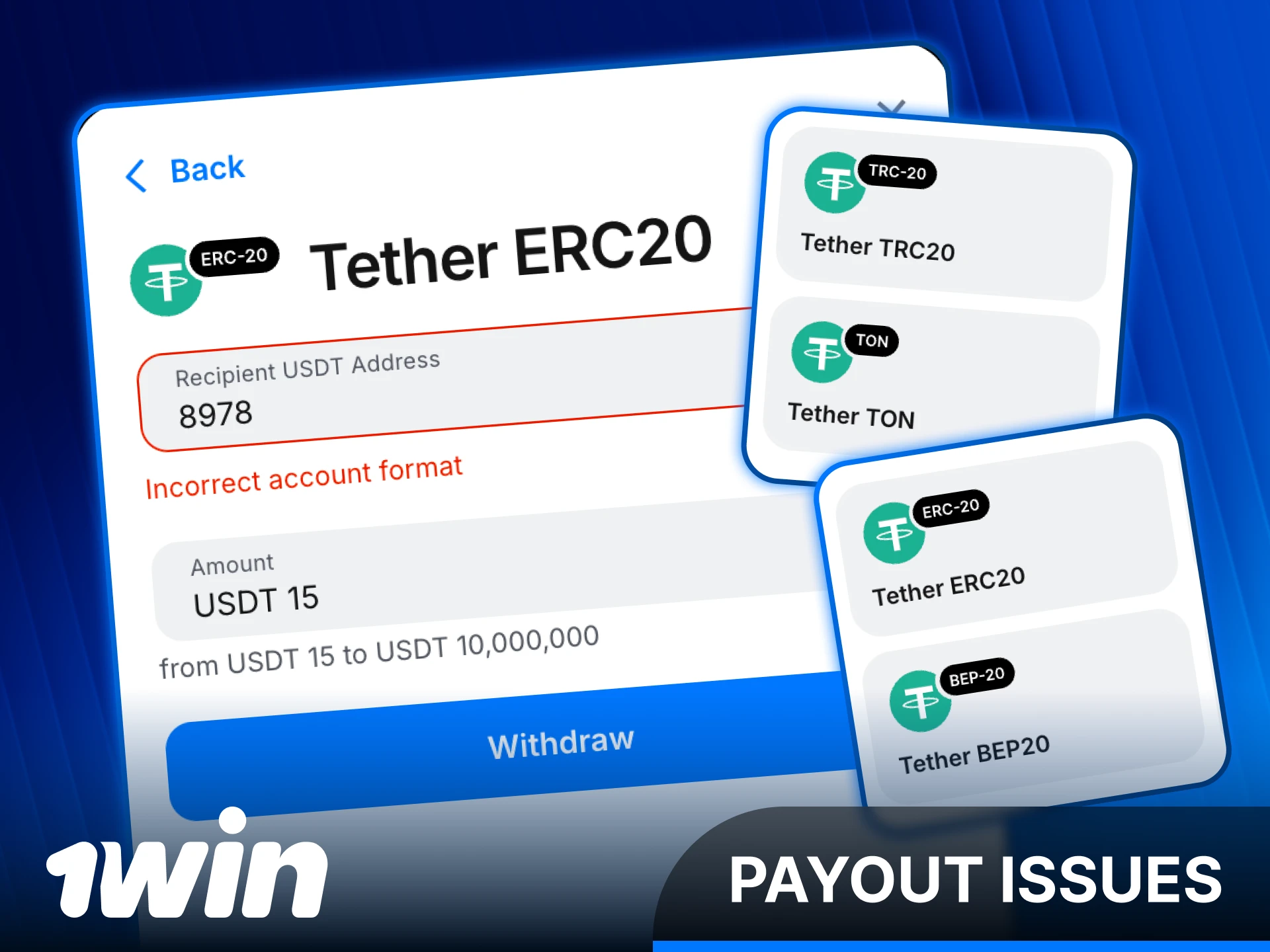 Resolve common 1win Withdrawal payout issues using these helpful tips.